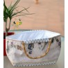 Bolso con asas de bambú