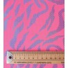Tela elástica para ropa de deporte rosa iridiscente - 4