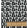 Tela de patchwork americano fantasy blanco negro