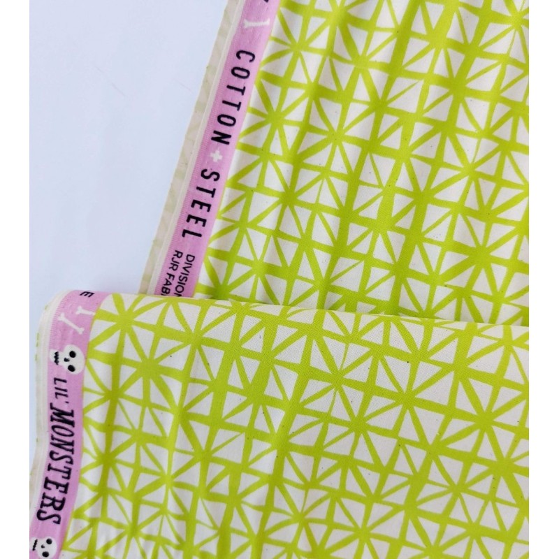 Tela patchwork Cotton+Steel Lil' monsters