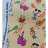 Tela de patchwork Los Picapiedra Party - 2