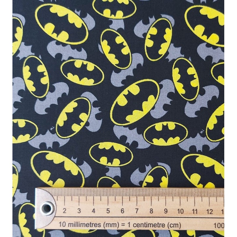 Tela de patchwork DC comics escudos Batman