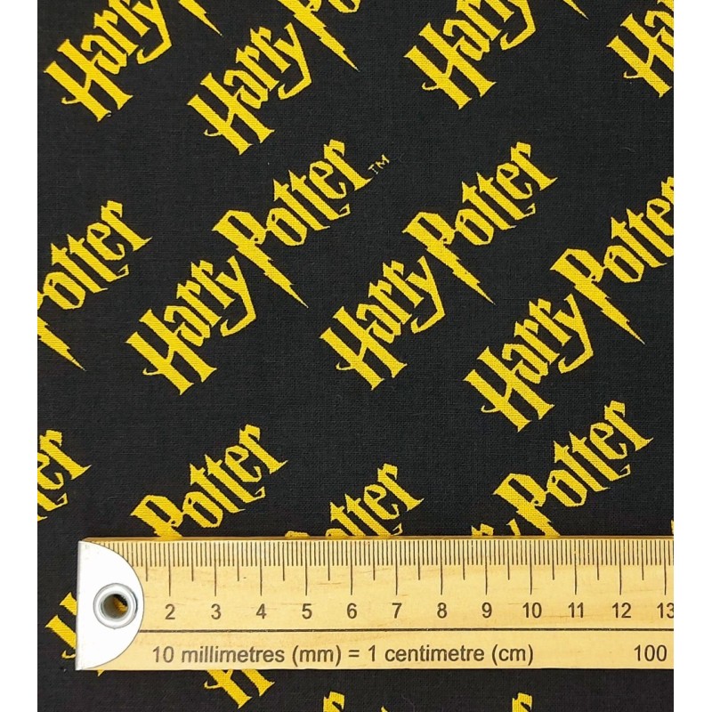 Tela patchwork americano Harry Potter logo
