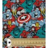Tela de patchwork superheroes - 2