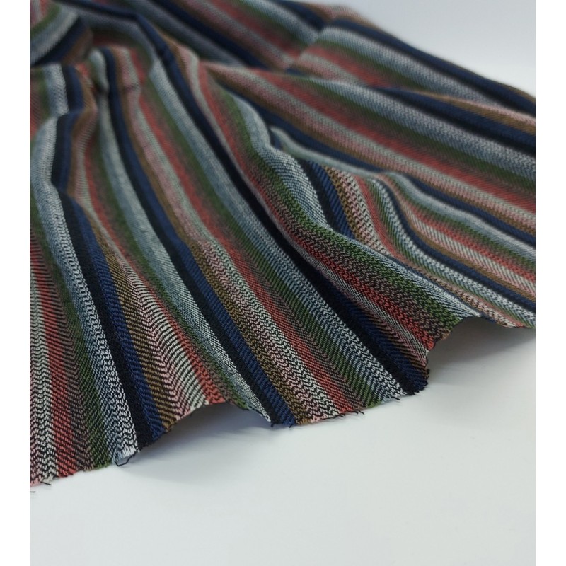 Retal 45cm x 110cm tramado japonés rayas kuro