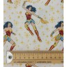 Tela de patchwork Wonder Woman Lasso of Truth blanco