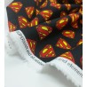 Tela patchwork logo Superman negro - 3