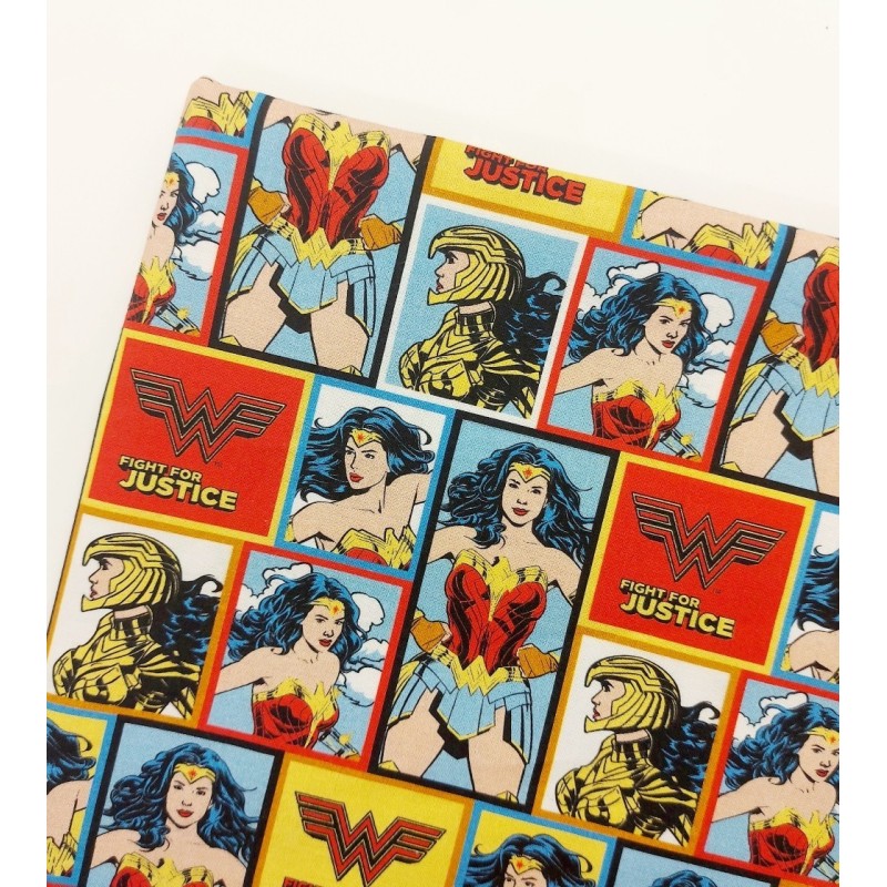 Tela de patchwork Wonder Woman Fight for justice
