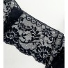 Puntilla encaje negro 11 cm