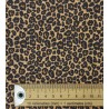 Retal 50cm Tela de algodón animal print / leopardo