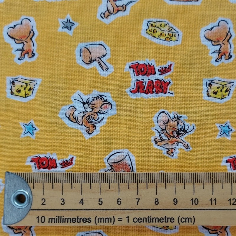Tela de patchwork Tom&Jerry - Jerry
