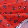 Tela patchwork Spiderman kawaii rojo - 3