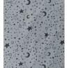 Viyela algodón orgánico estrellas/gris - 2