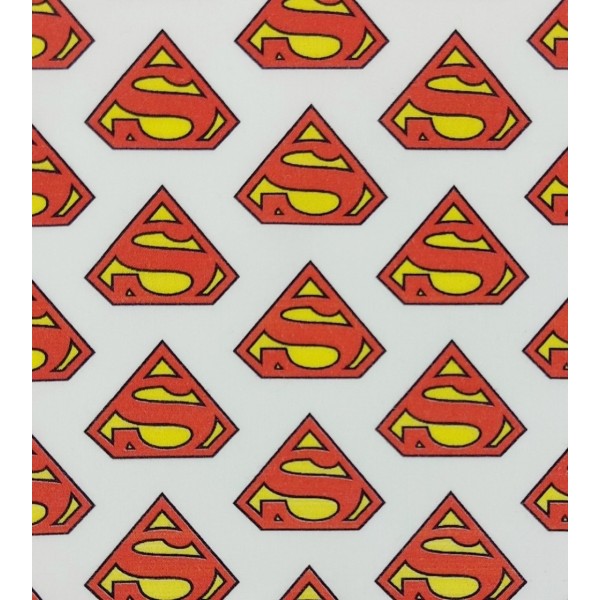 Tela de algodón Superman logo