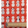 Tela patchwork Cotton+Steel Noel/rojo - 2