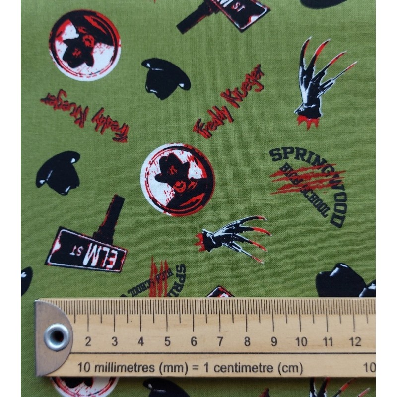 Tela patchwork Freddy Krueger