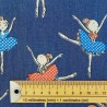 Denim fino bailarinas multicolor