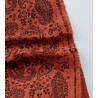 Doble gasa paisley teja