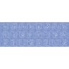 Tela patchwork Roly Poly Snowmen panel azul