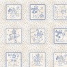Tela patchwork Roly Poly Snowmen panel - 2