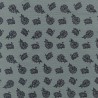 Punto piqué paisley - verde