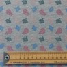 Punto piqué paisley - gris - 3