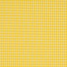 Tela Vichy 100% algodón amarillo 2,7mm