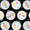 Patchwork Sew fun - bastidores - negro
