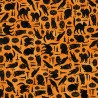 Patchwork americano: Spooky Hallow - cats and crows