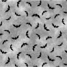 Patchwork Trick or treat - Bats gris claro