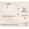 Panel It's snowing - delantal M.J. Jenek