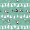 Tela americana Snoopy Jingle Bells