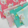 Pack de 4 retales patchwork americano Dumbo - 2
