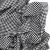 Tela de 100% lana escocesa tweed pata de gallo - 4