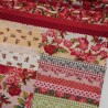 Pack de 26 retales patchwork rosas