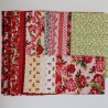 Pack de 26 retales patchwork rosas - 2
