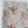 Loneta antimanchas flores - retal 1m