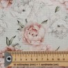 Loneta antimanchas flores - retal 1m - 2
