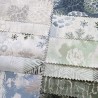 Pack de 12 retales telas americanas winter silver