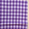 Retal 25cm Tela Vichy 100% algodón lila 10 mm