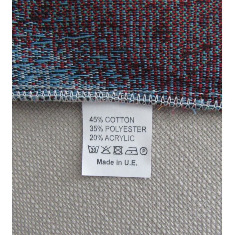 Funda de cojín jacquard 'Follow me!!!'